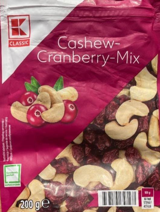 Fotografie - Cashew-Cranberry Mix