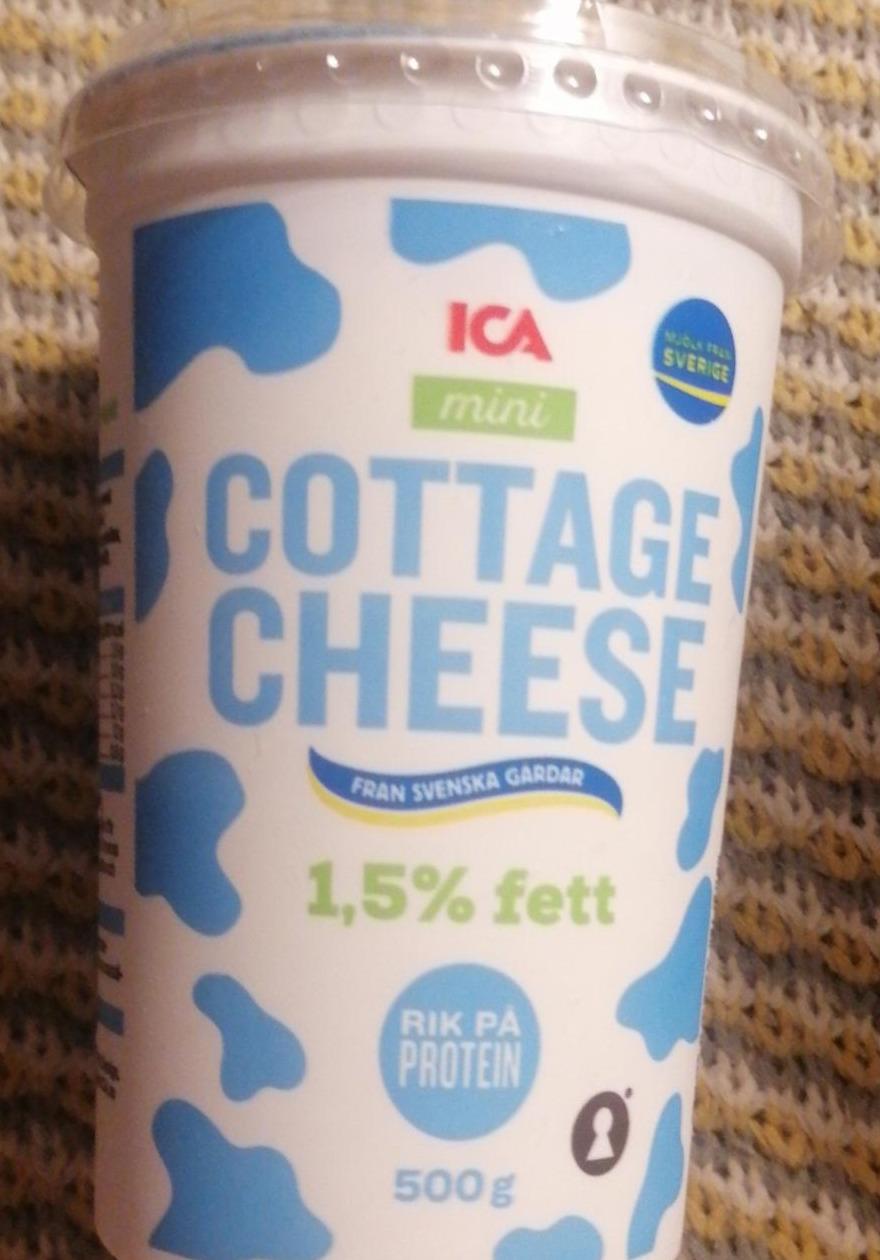 Fotografie - Cottage cheese 1,5% fett ICA