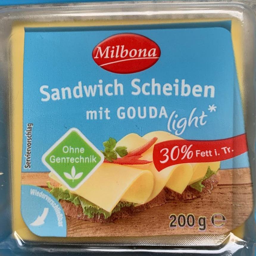 Fotografie - Sandwich Scheiben mit Gouda light