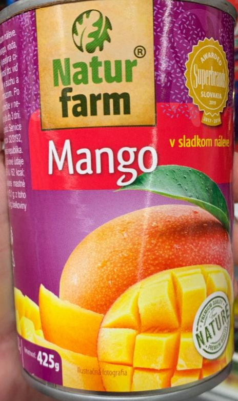 Fotografie - natur farm mango v sladkom naleve