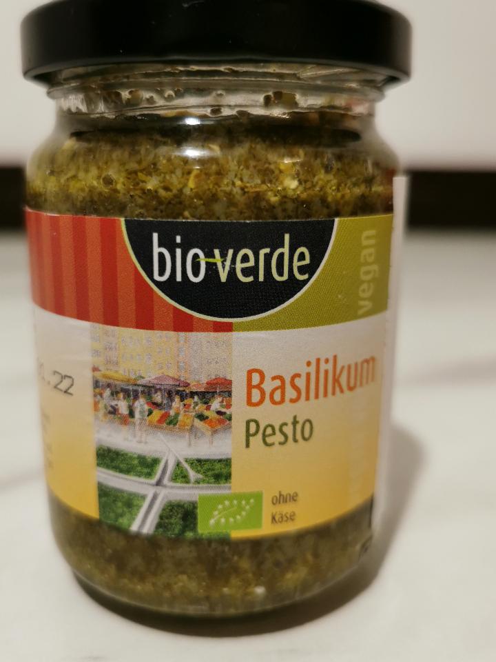 Fotografie - Bio verde Basilikum Pesto