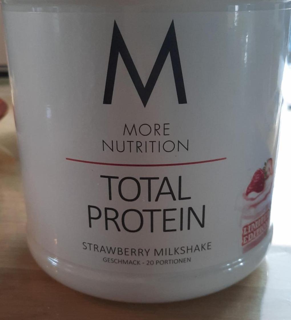Fotografie - Total Protein Strawberry Milkshake More Nutrition