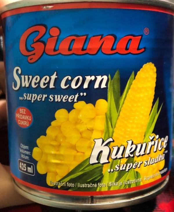 Fotografie - kukurica super sladká Giana