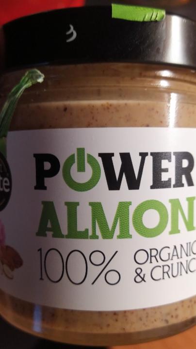Fotografie - Powerlogy Almond 100% organic & crunchy
