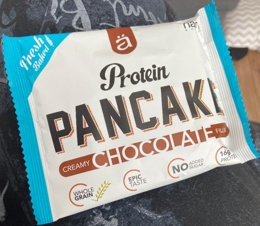 Fotografie - Protein Pancake creamy chocolate filling
