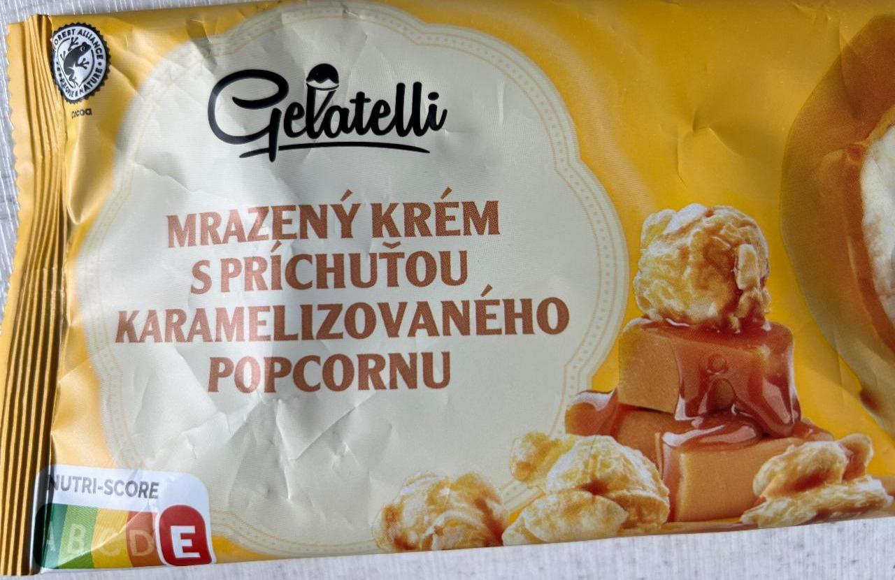 Fotografie - Mrazený krém s príchuťou karamelizovaného popcornu Gelatelli
