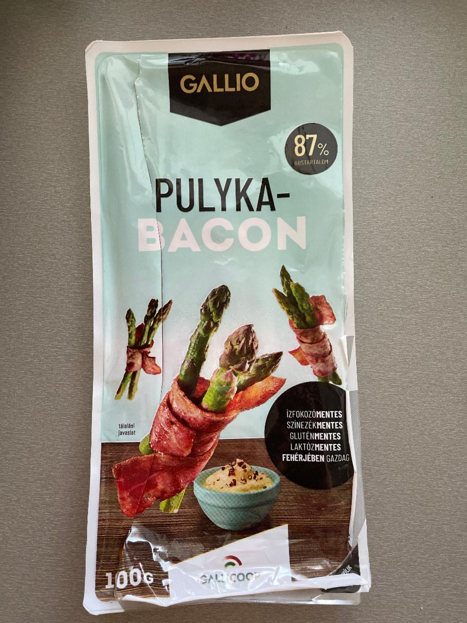 Fotografie - Pulyka - bacon Gallio