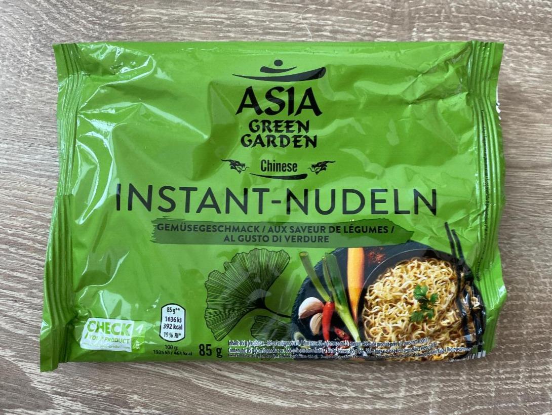 Fotografie - Instant-Nudeln Gemüsegeschmack Asia Green Garden