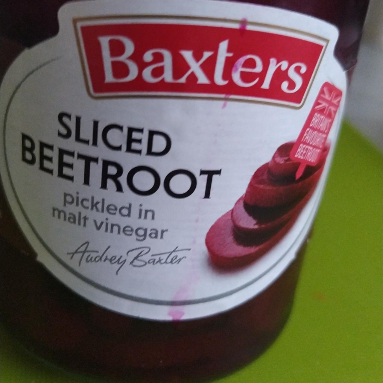 Fotografie - pickled sliced beetroot in malt vinegar Baxters