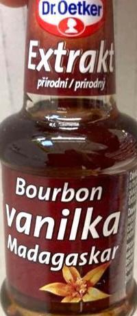 Fotografie - Bourbon vanilka extrakt prírodný Dr. Oetker