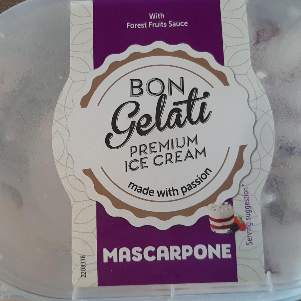 Fotografie - Premium ice cream Mascarpone Bon Gelati