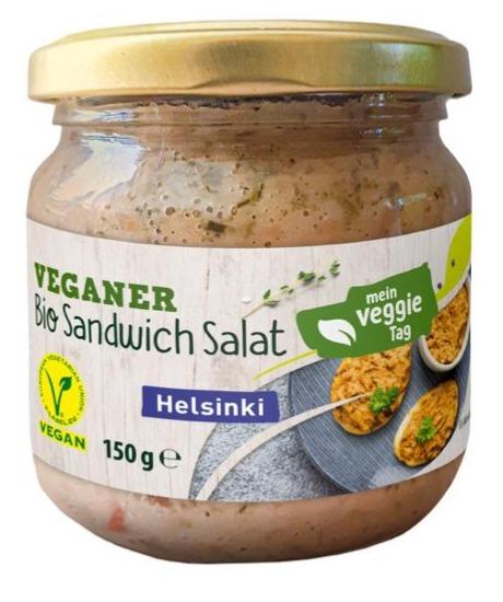 Fotografie - Veganer Bio Sandwich Salat Helsinki