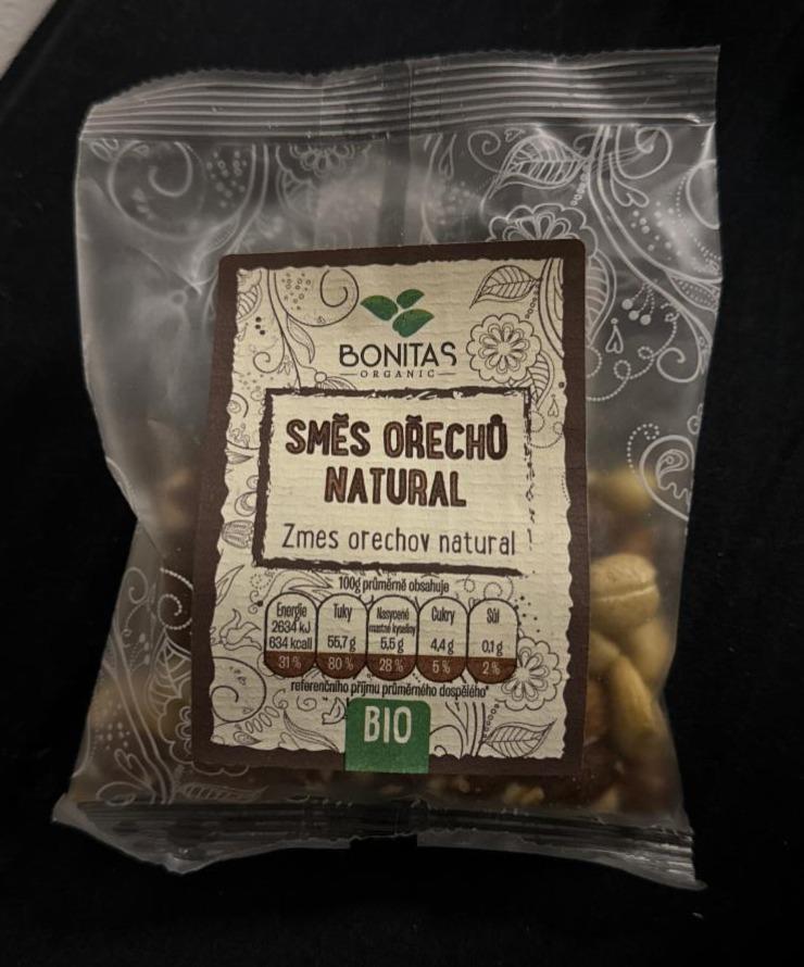 Fotografie - Bio Směs ořechů natural Bonitas