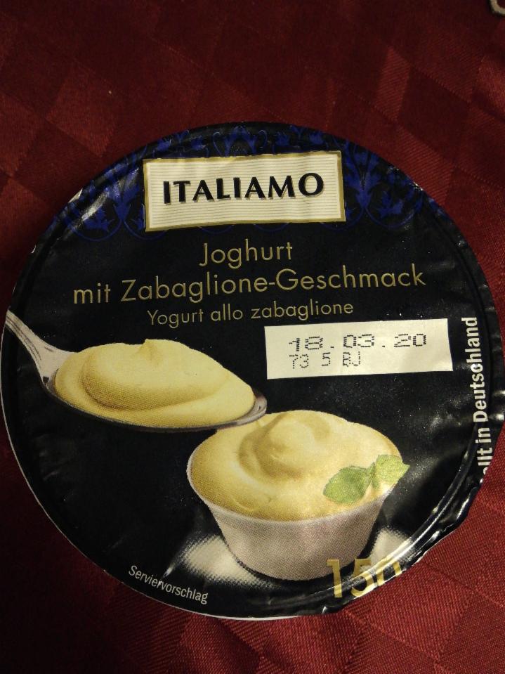 Fotografie - Italiamo Italian style yogurt Zabaglione