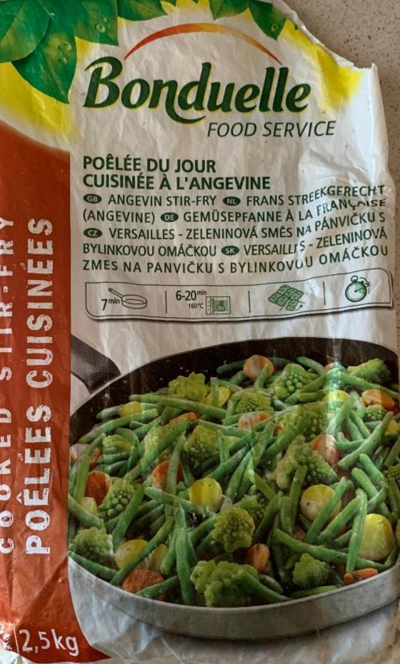 Fotografie - Versailles - zeleninová zmes na panvičku s bylinkovou omáčkou Bonduelle