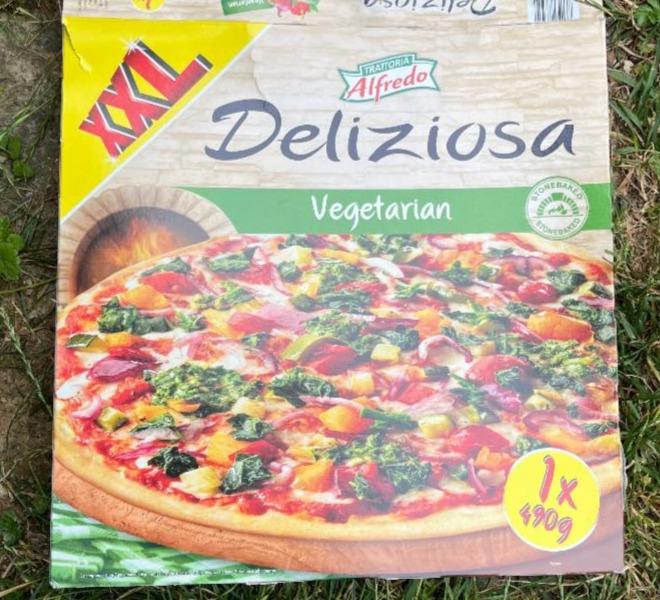 Fotografie - Deliziosa pizza Vegetarian Trattoria Alfredo