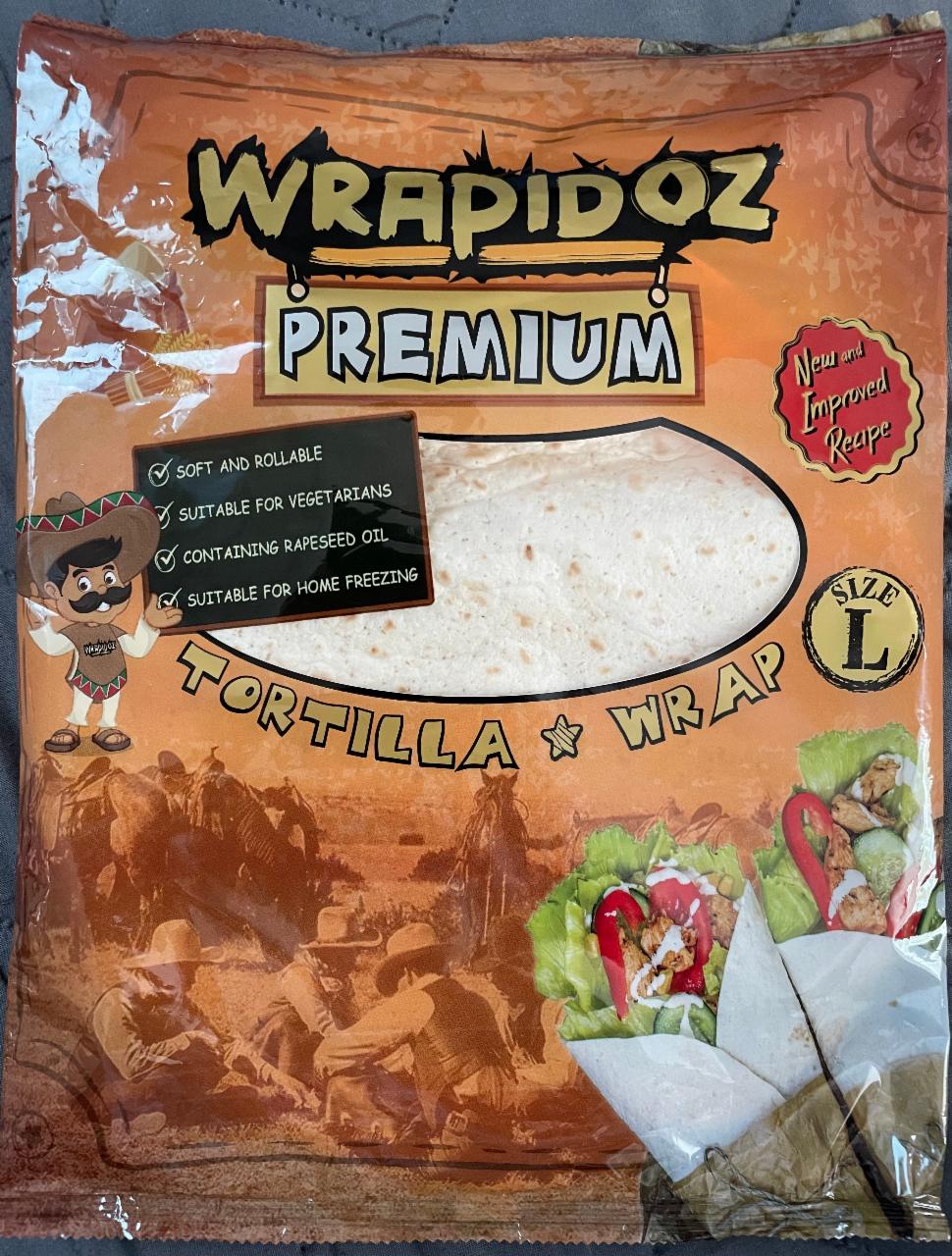 Fotografie - Tortilla Wrap Wrapidoz Premium