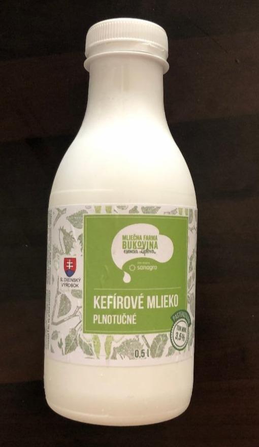 Fotografie - kefírové mlieko plnotučné Mliečna Farma Bukovina
