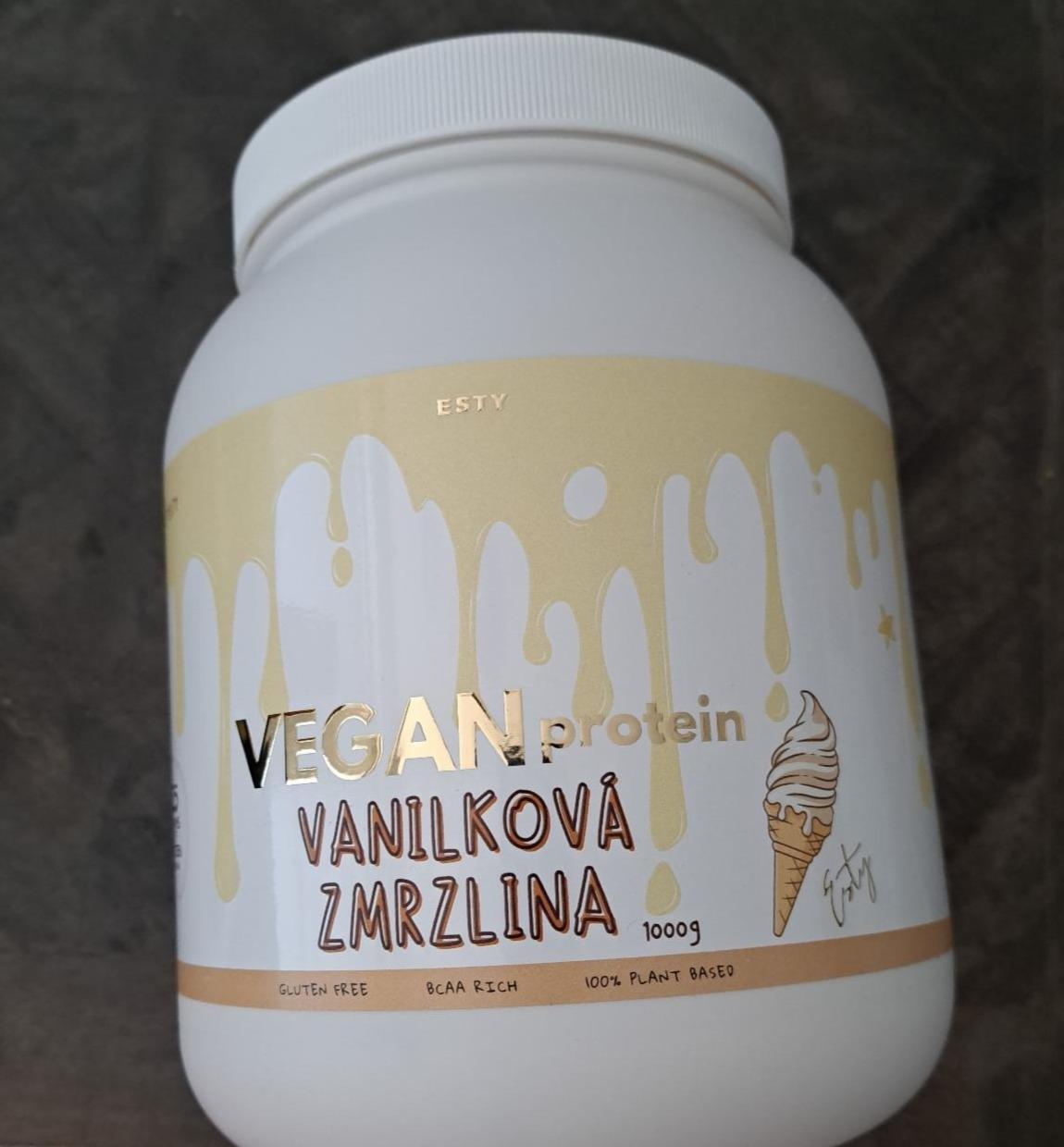 Fotografie - Vegan Protein Vanilková zmrzlina Esty