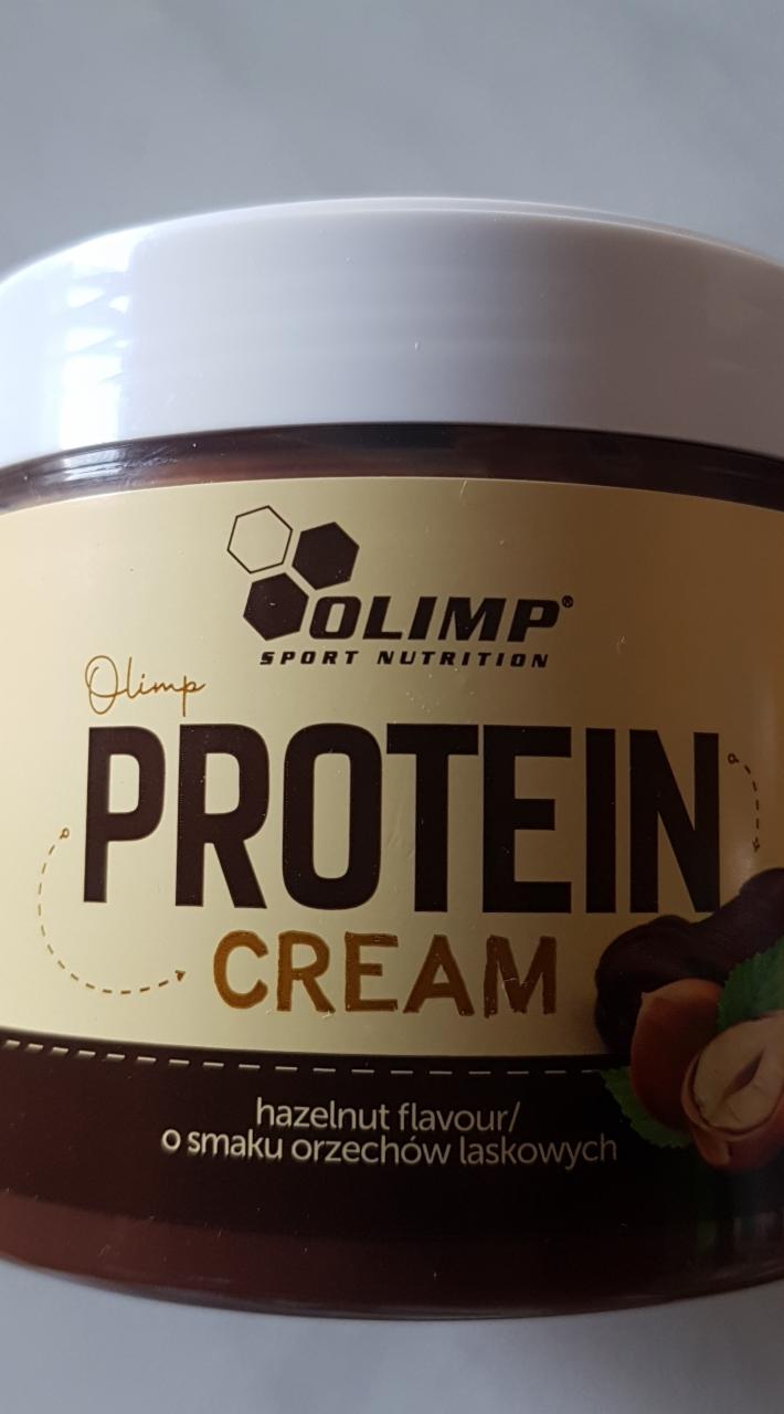 Fotografie - olimp protein cream hazelnut flavour