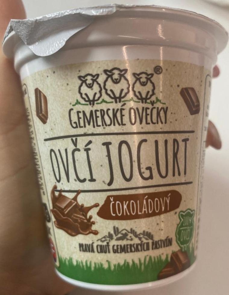 Fotografie - Ovčí jogurt čokoládový Gemerské ovečky