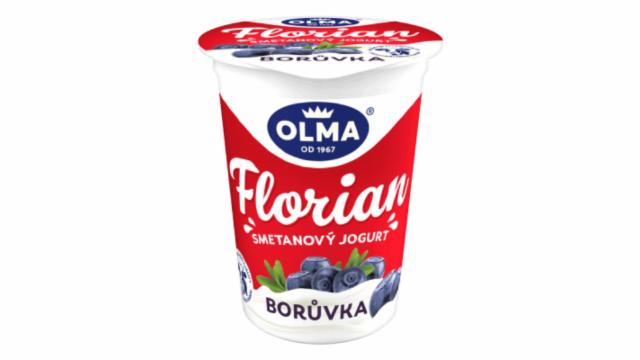 Fotografie - Florian smotanový jogurt čučoriedka Olma