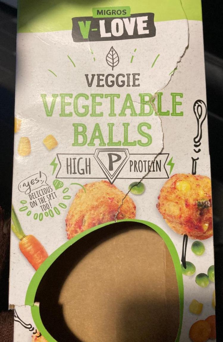 Fotografie - Vegetable balls Migros