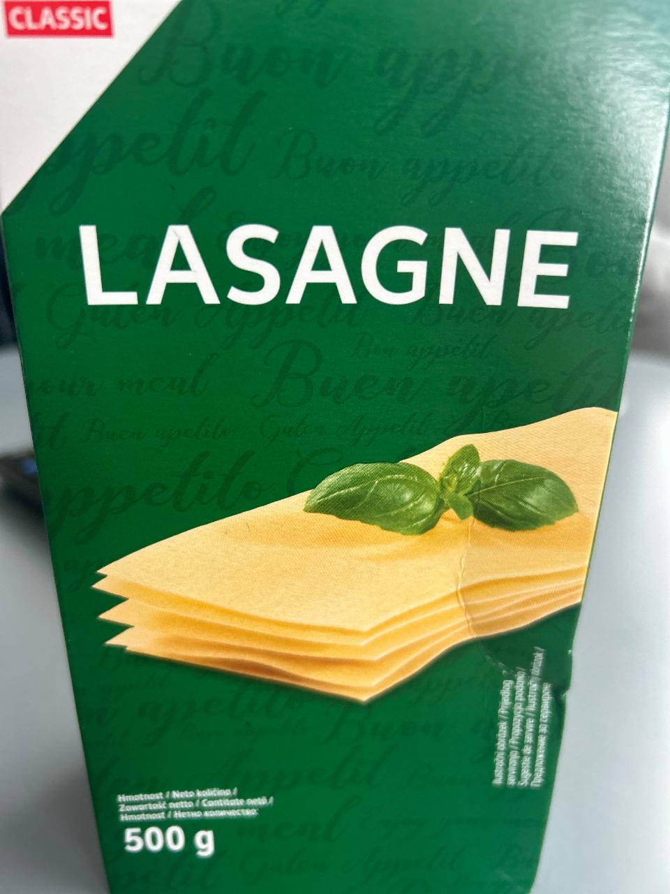 Fotografie - Lasagne K-Classic