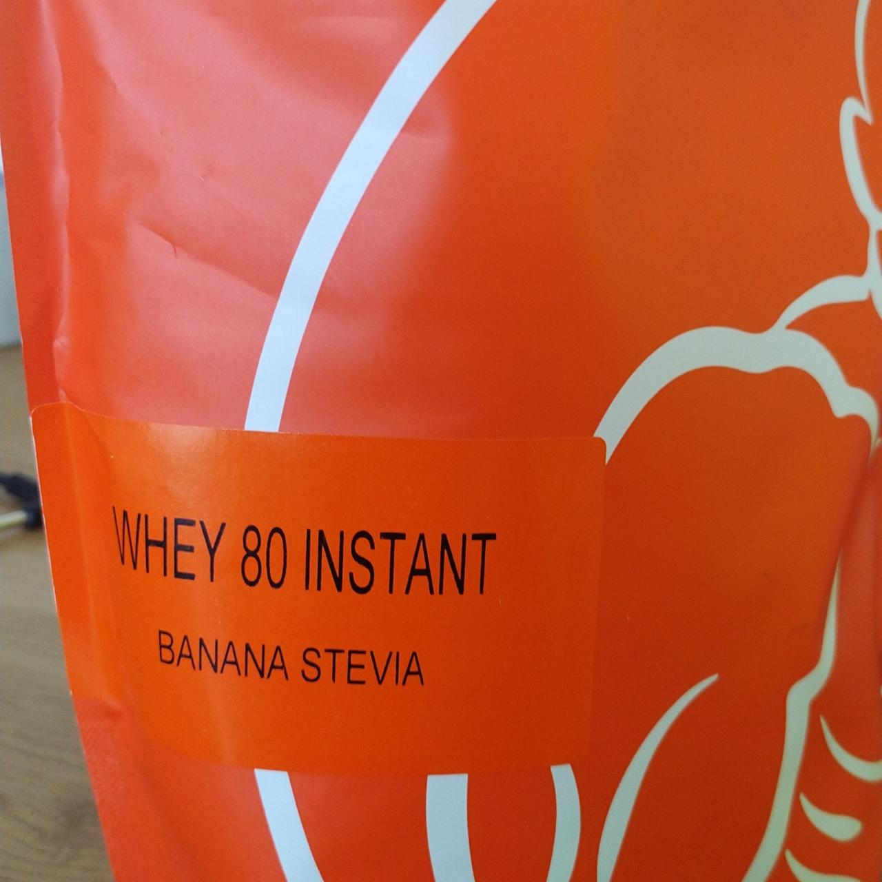 Fotografie - Whey 80 Instant Banana Stevia Still Mass