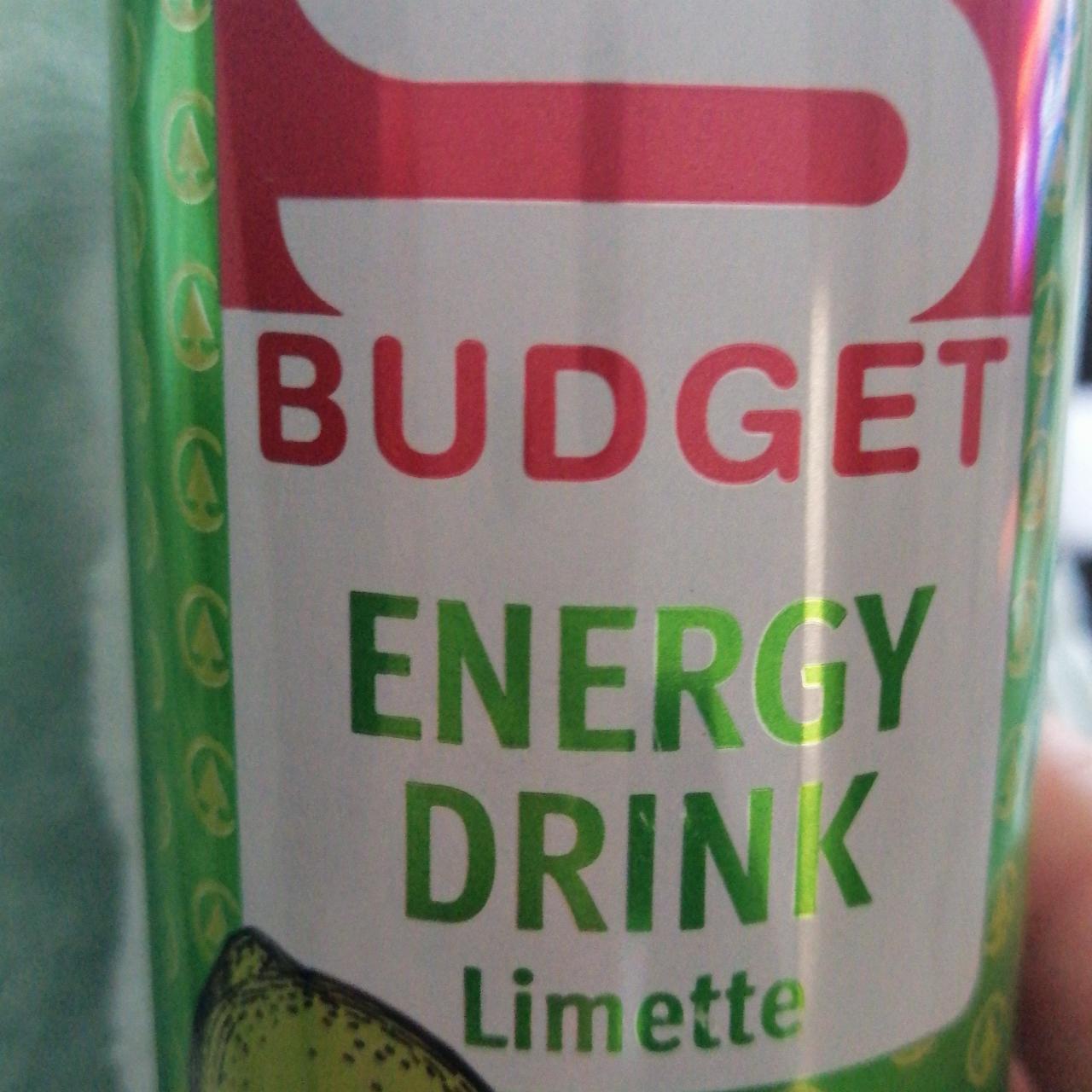Fotografie - Energy drink limette S Budget