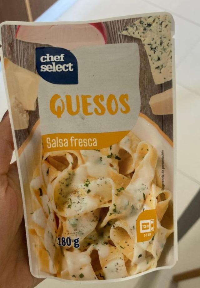 Fotografie - Quesos Salsa fresca Chef Select syrová omáčka