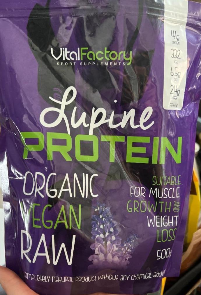 Fotografie - Organic Vegan Raw Protein Lupine VitalFactory
