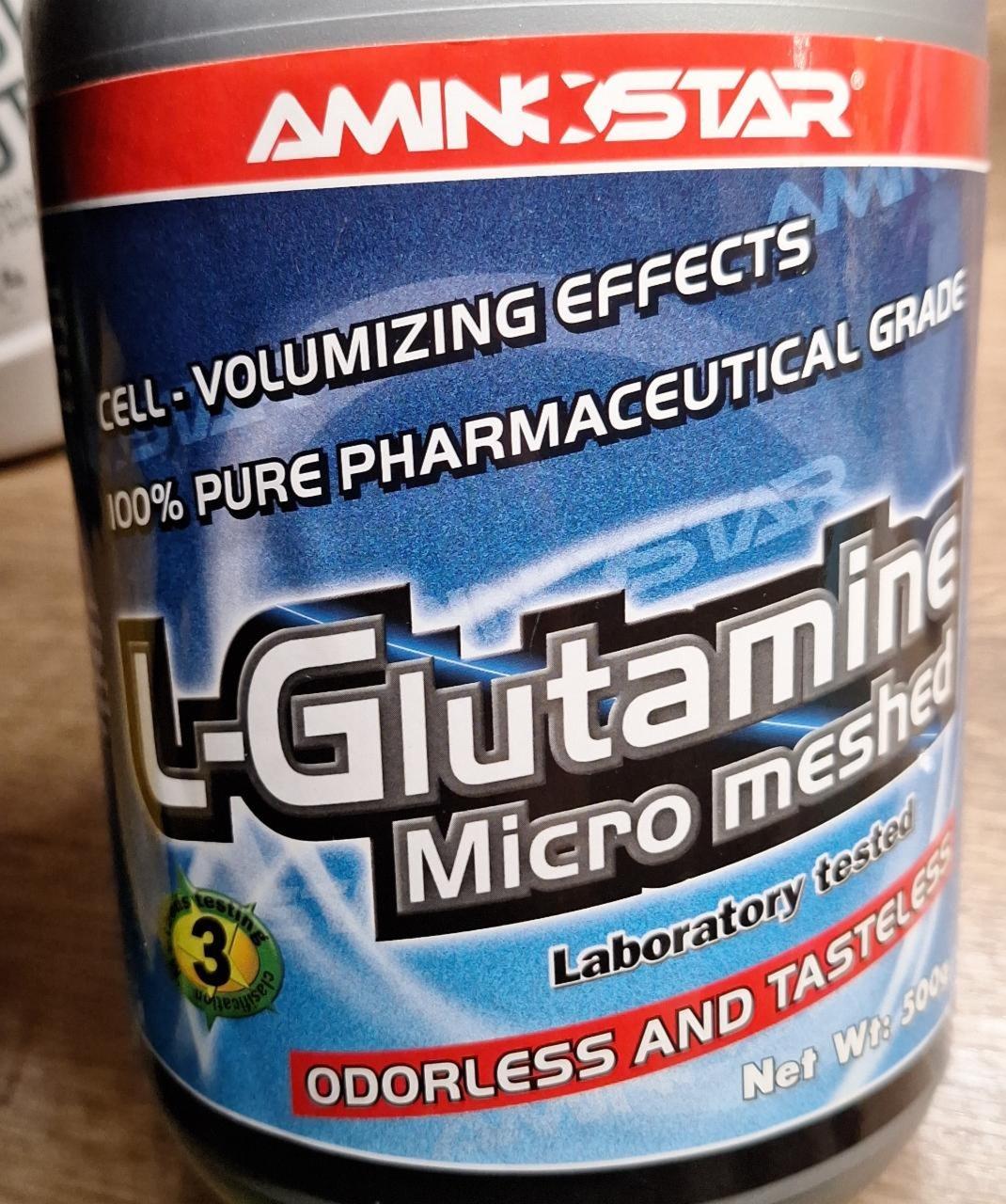 Fotografie - L-Glutamine Micro meshed Aminostar
