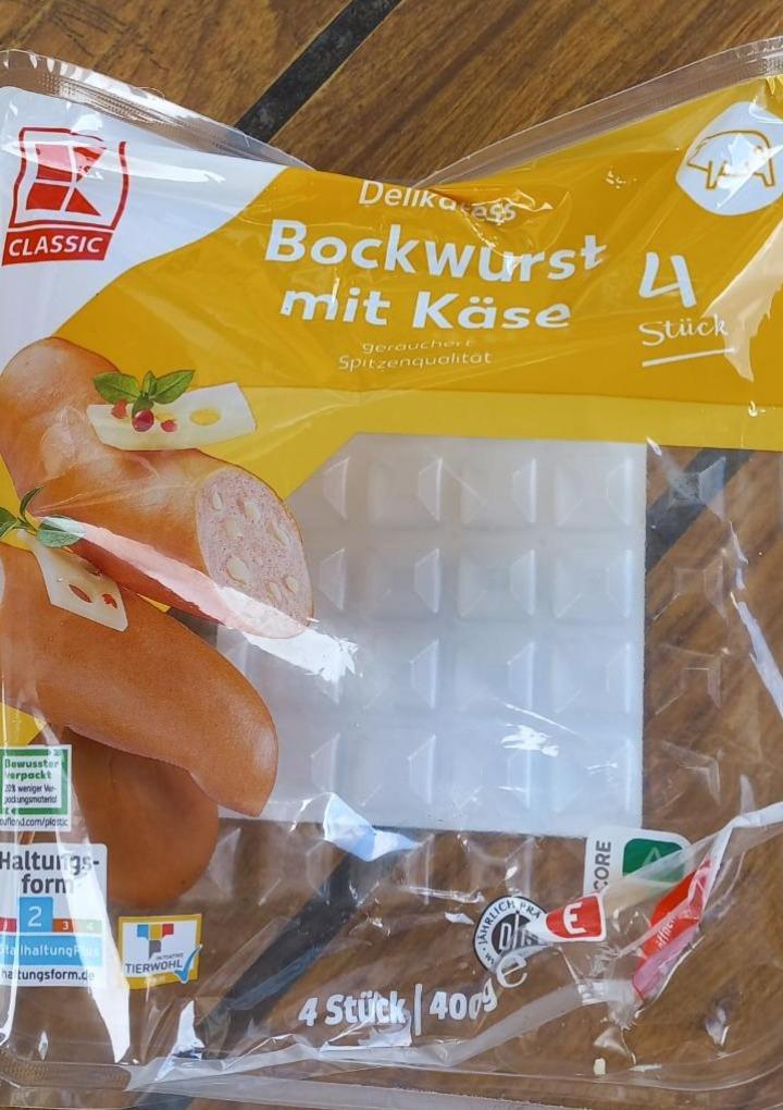 Fotografie - Delikatess Bockwurst mit Käse