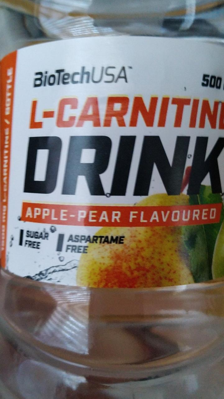 Fotografie - BioTechUSA L-Carnitine Drink Apple-Pear
