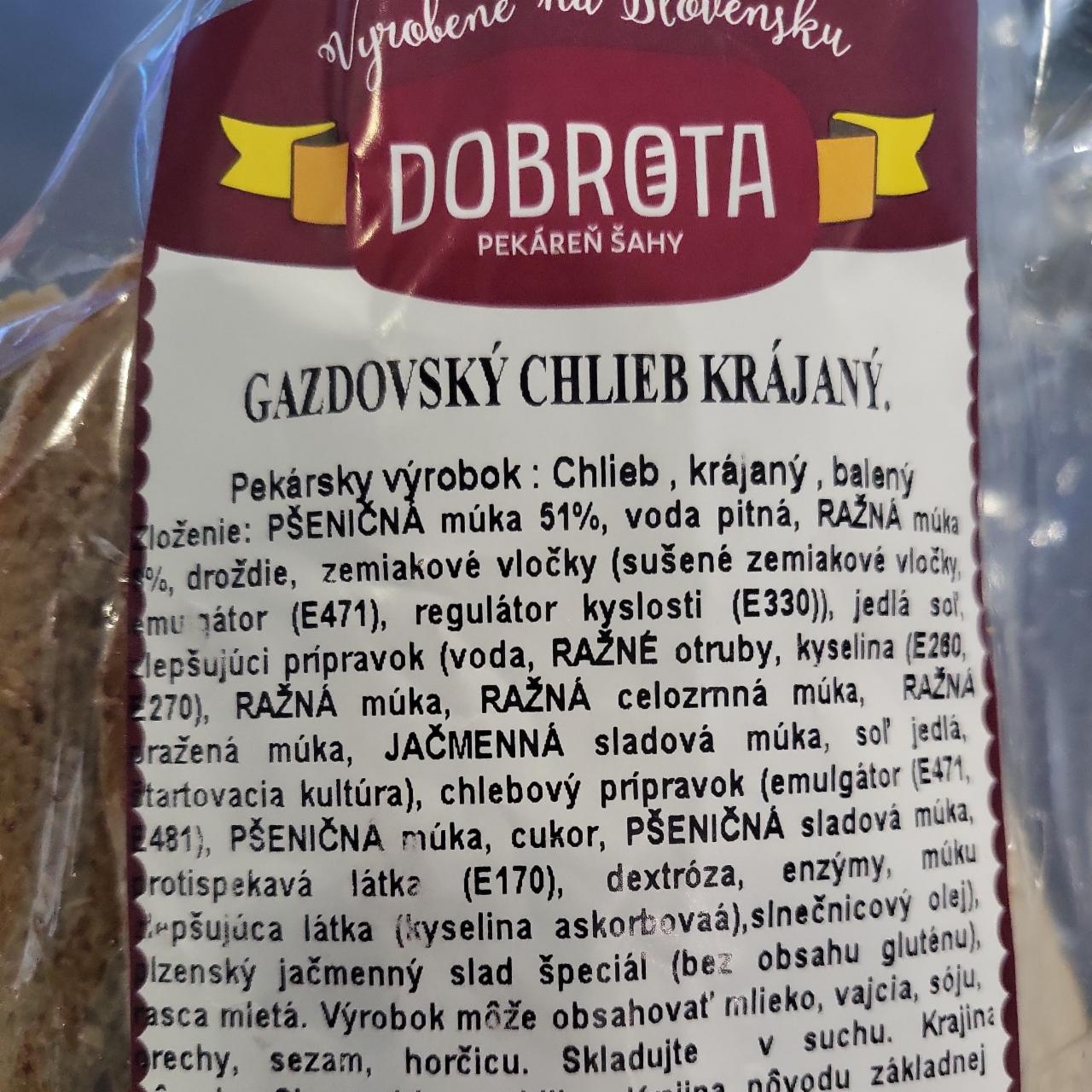 Fotografie - Gazdovský chlieb krájaný Dobrota