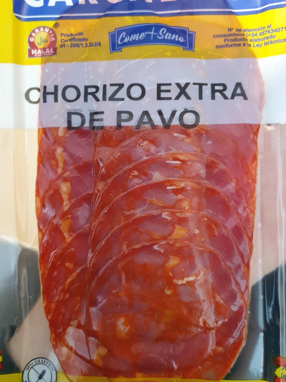 Fotografie - Chorizo extra de Pavo Carchelejo