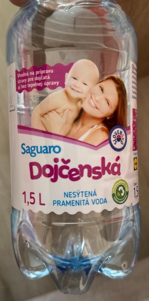 Fotografie - Dojčenská nesýtená pramenitá voda Saguaro