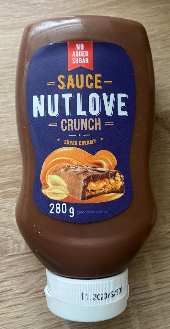 Fotografie - Sauce Crunch Super Creamy NUTLOVE
