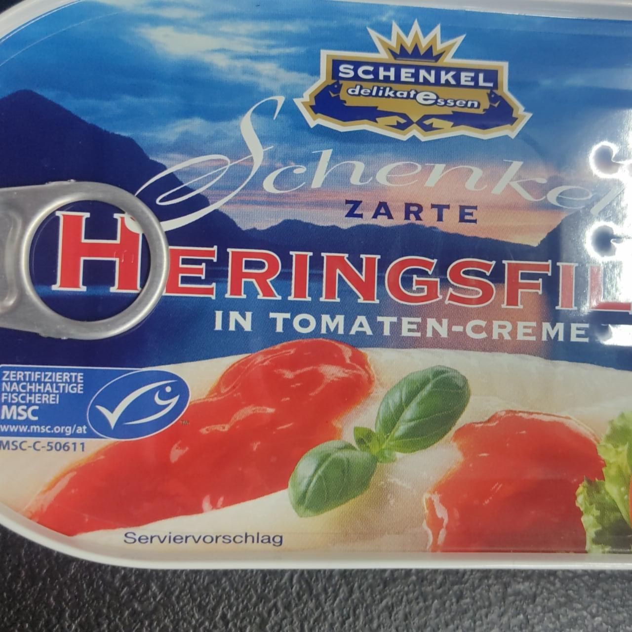 Fotografie - Heringsfilets in Tomatencreme Schenkel