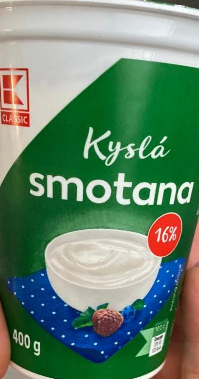 Fotografie - kyslá smotana 16%tuku Classic