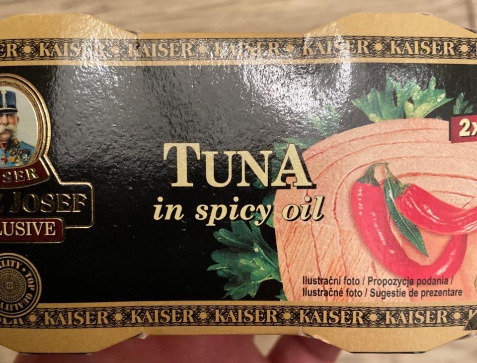 Fotografie - Tuna in spicy oil Kaiser Franz Josef
