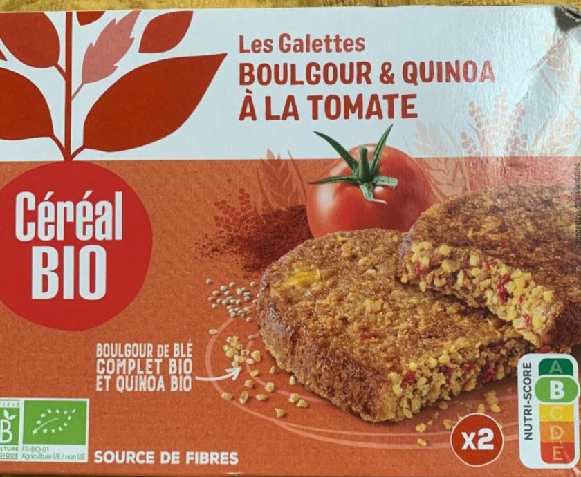 Fotografie - Les Galettes Boulgur & Quinoa á la tomate Céréal