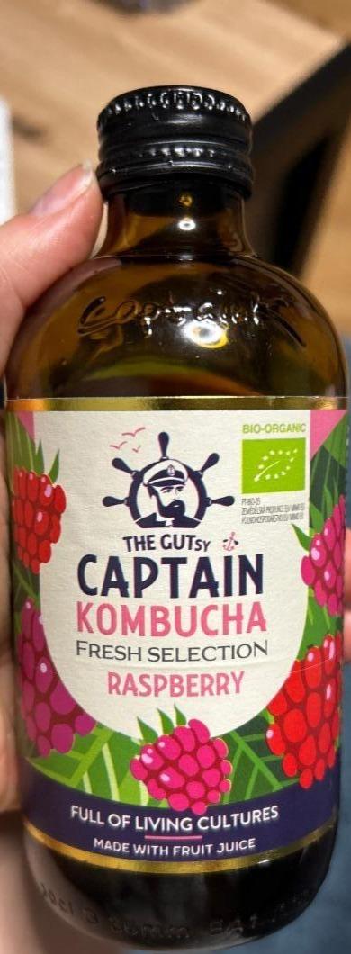 Fotografie - Captain Kombucha Fresh Selection Raspberry The Gutsy