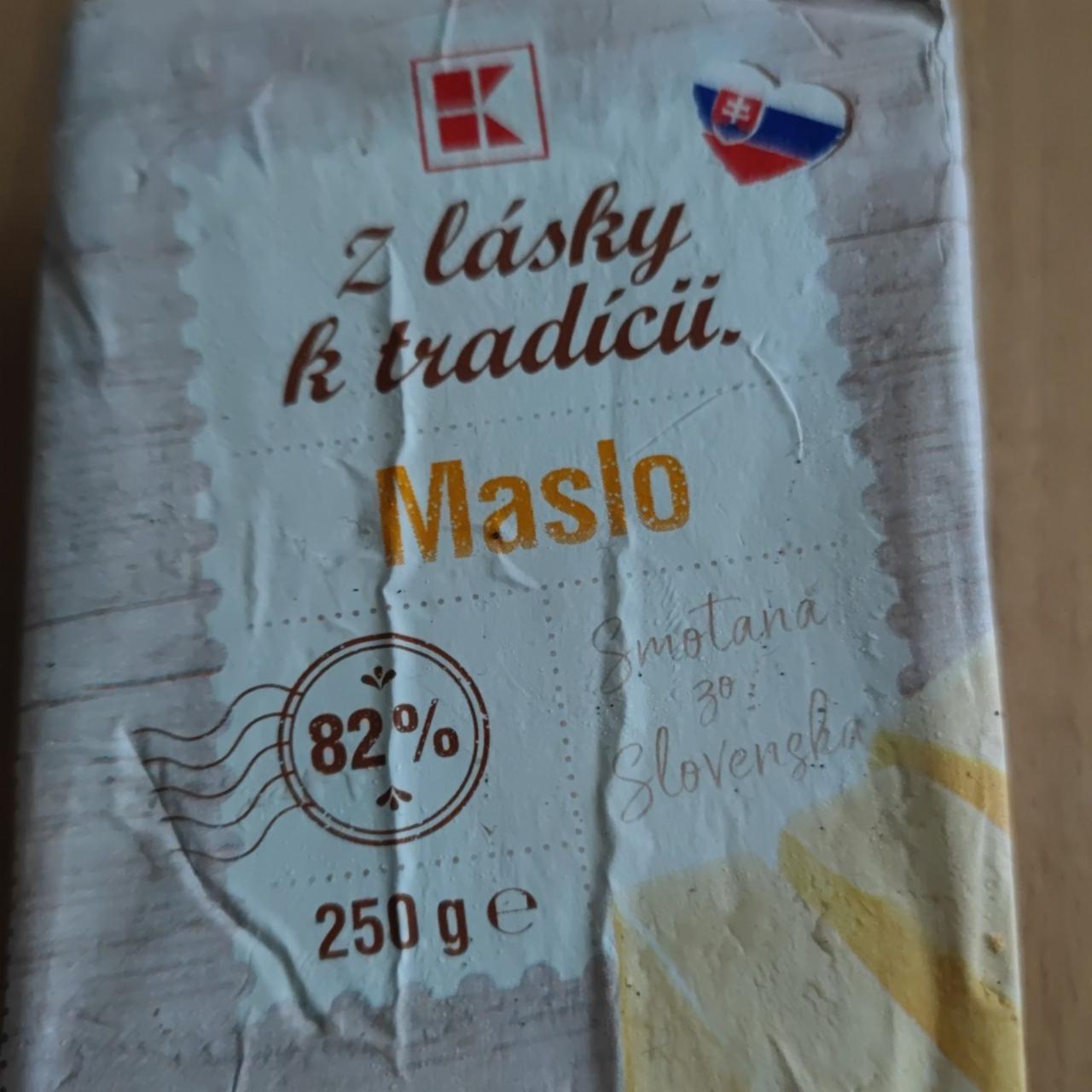 Fotografie - Maslo 82% Z lásky k tradícii K-Classic