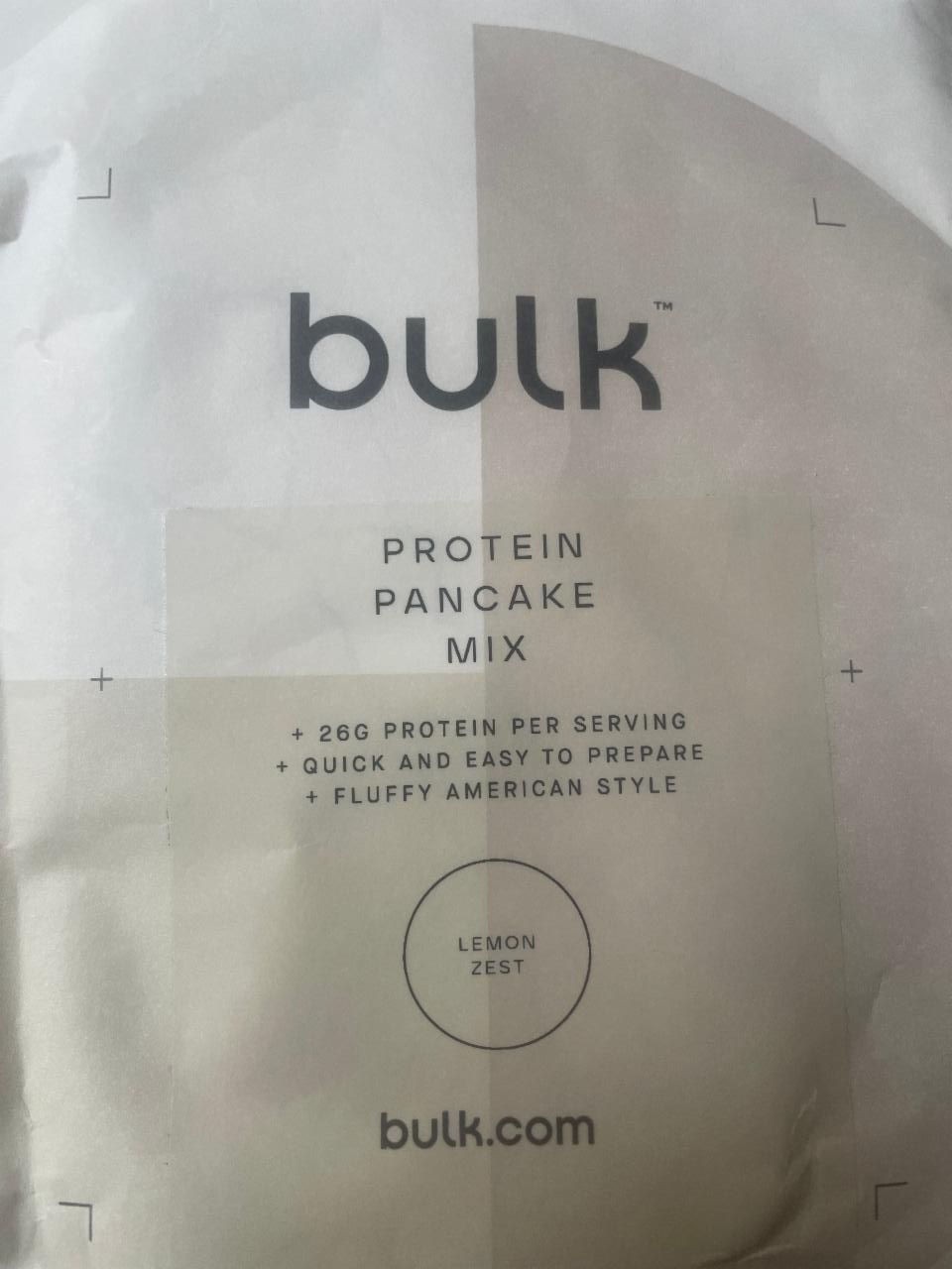 Fotografie - Protein Pancake Mix Lemon Zest Bulk