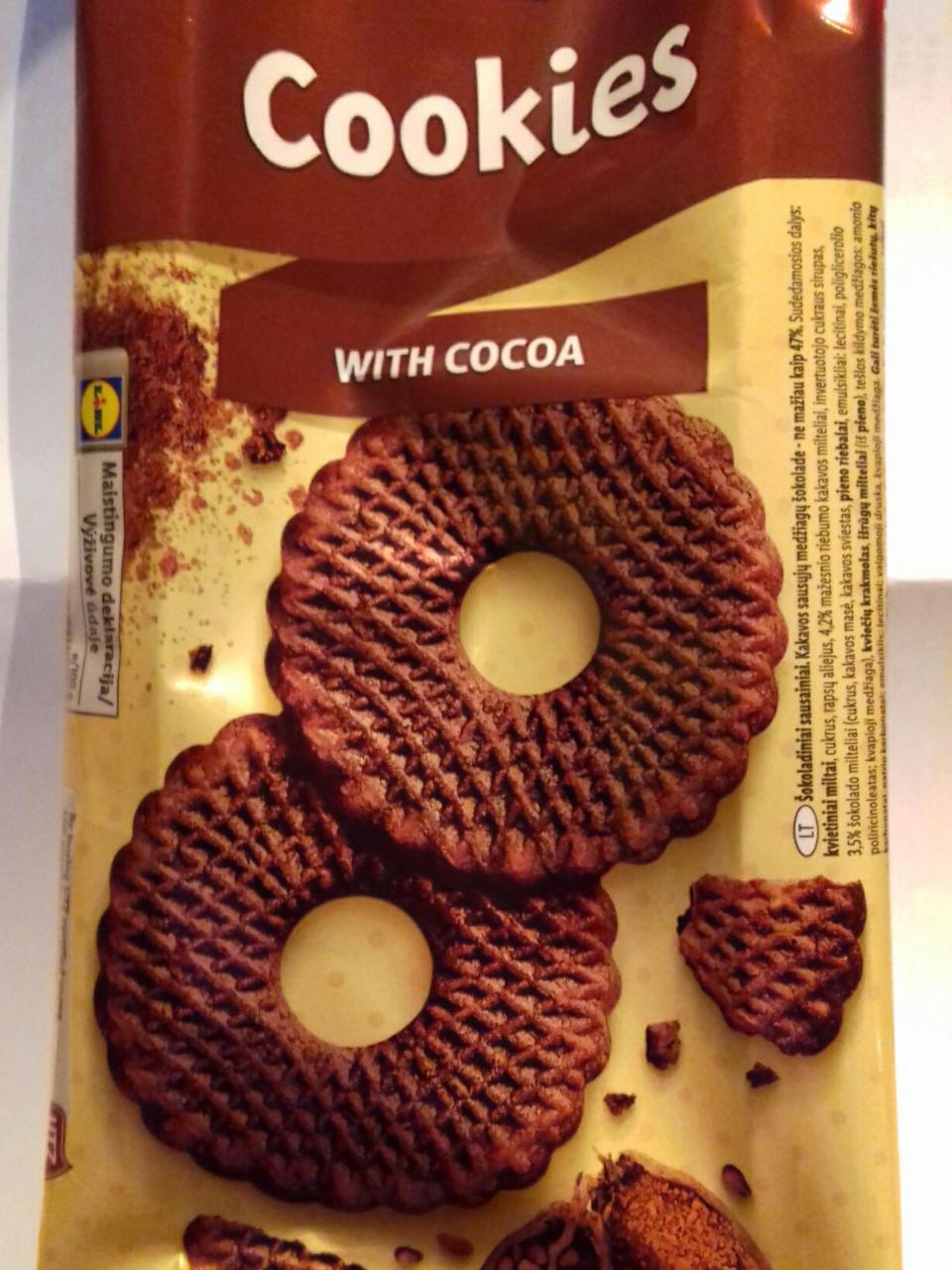 Fotografie - Tastino Cookies with cocoa - kakaové sušienky z jemného cesta