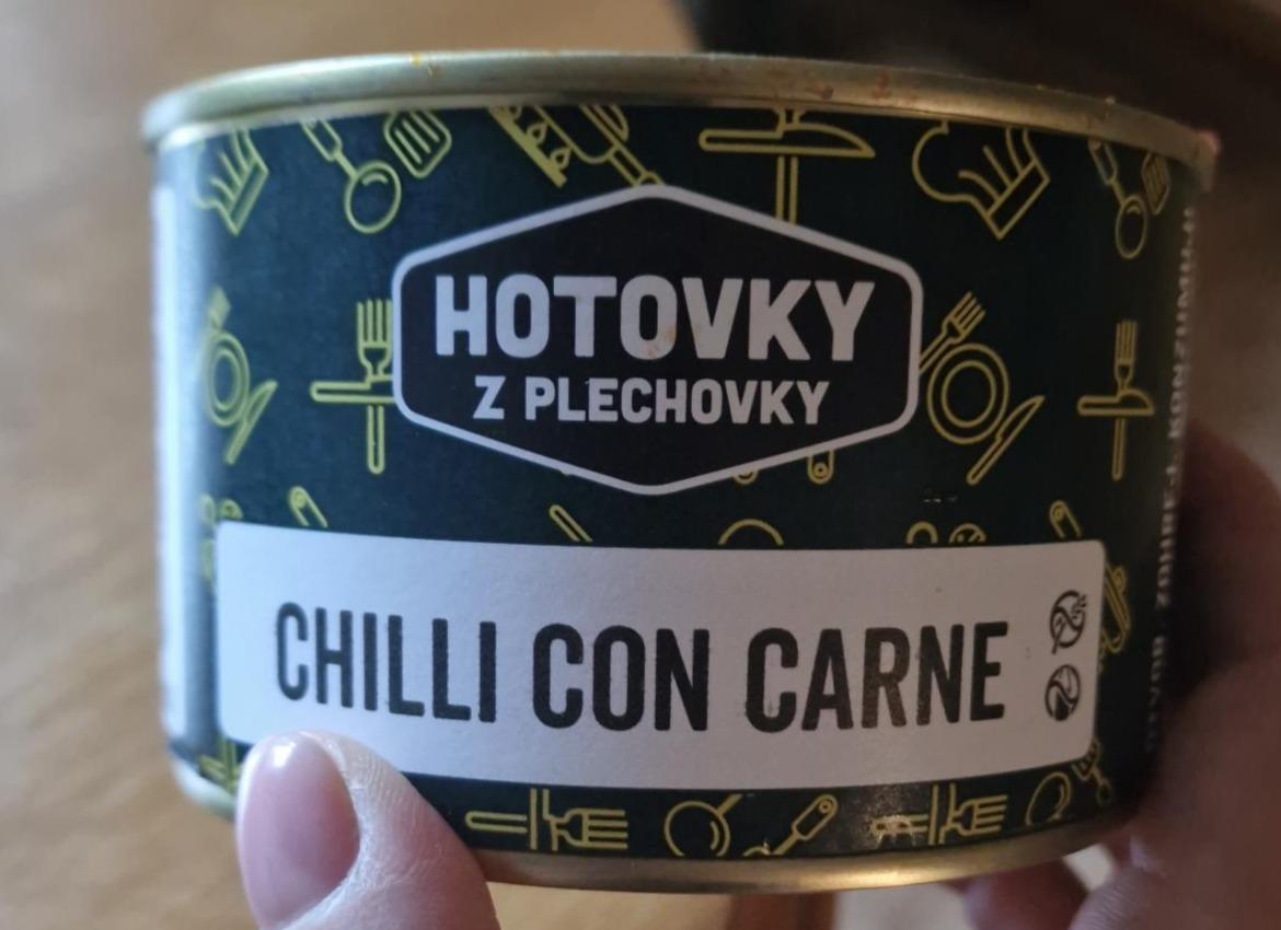 Fotografie - Chilli Con Carne Hotovky z plechovky