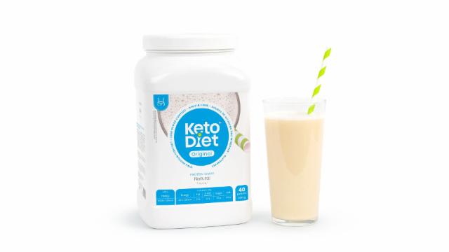 Fotografie - proteínový nápoj natural KetoDiet