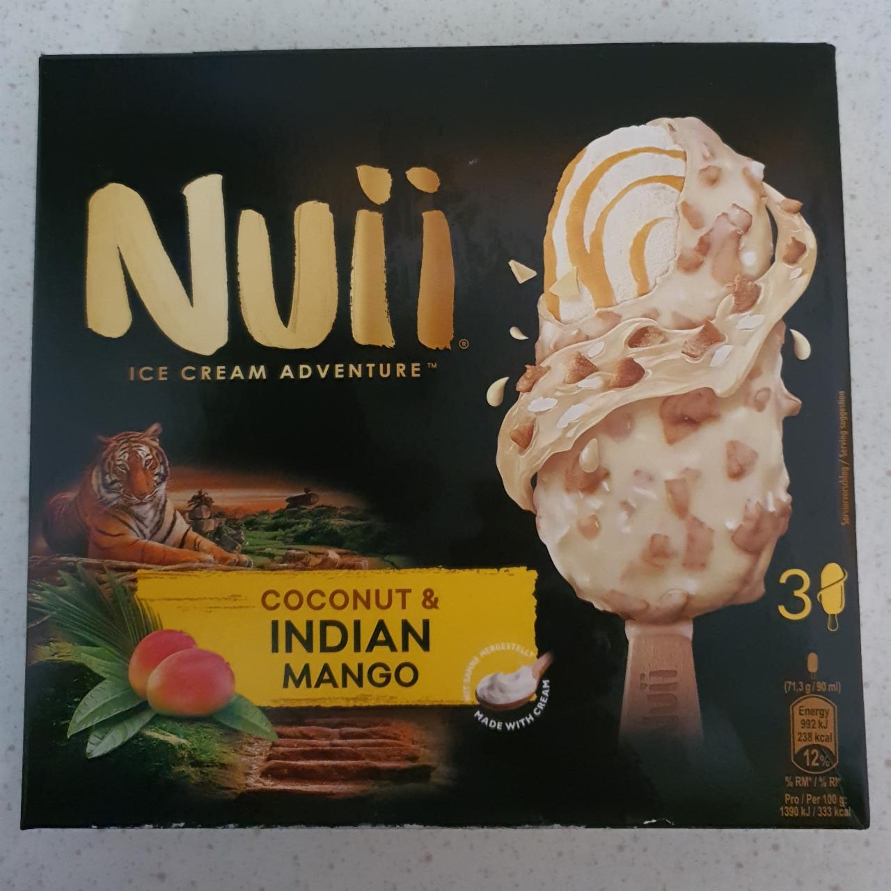 Fotografie - NUII coconut&indian mango